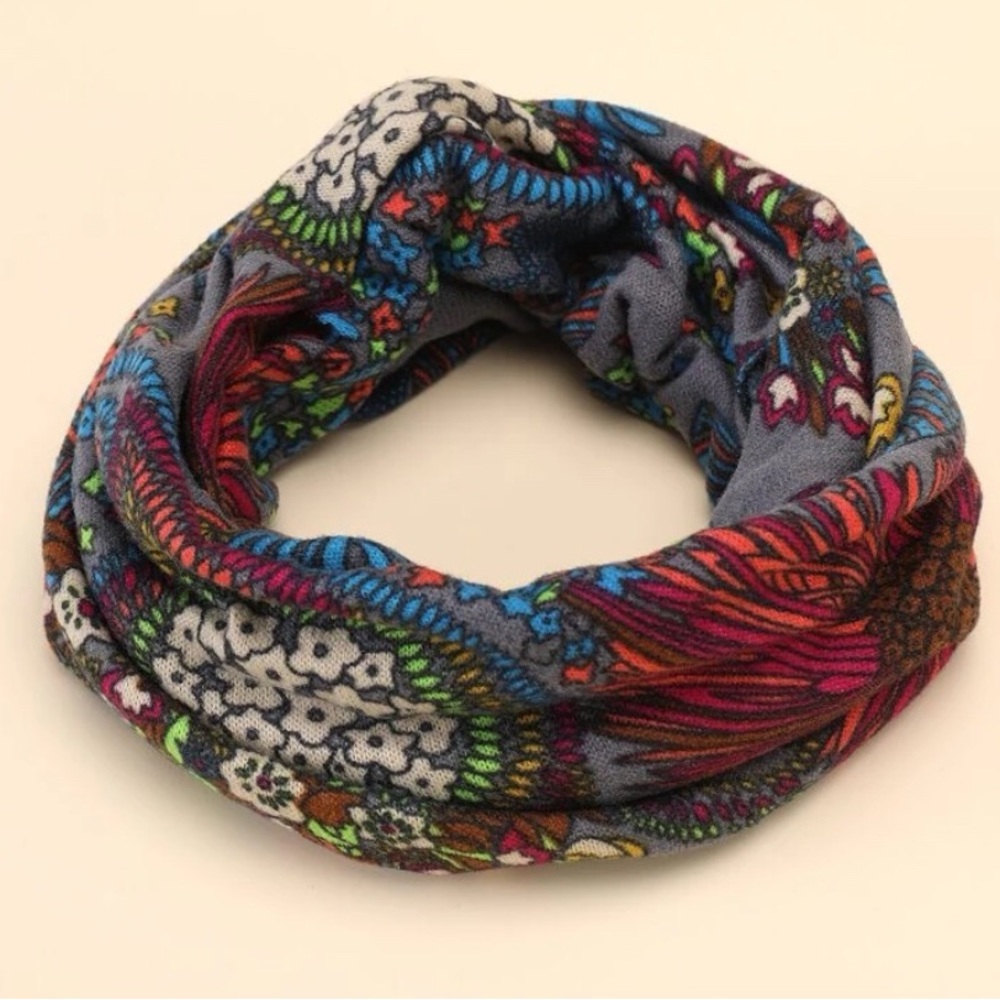 New Transforming Infinity Scarf - Slouch Beanie - Lightweight Head Wrap Hair - Picture 5 of 16